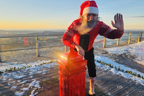 Fjellnissen med postkassen